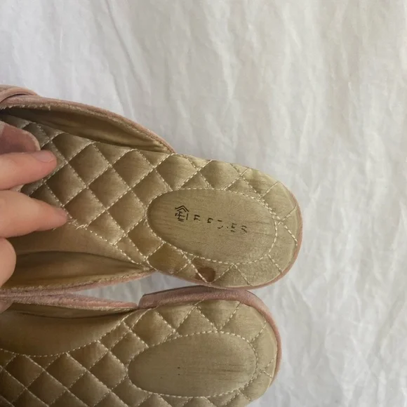 BIRDIES Velvet Triple Tassel Robin Slides Slippers Flats Shoes Size 7 - Picture 7 of 9